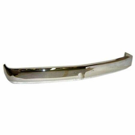 SHERMAN PARTS Plain Front Bumper with License Holes for 1988-2002 C-K Pickup, Chrome SHE900-90T